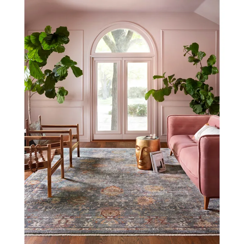 Giada Grey / Multi Rug (7' 9" X 7' 9" Round)