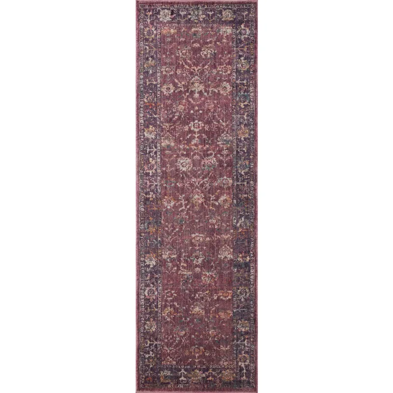 Giada Grape / Multi Rug (7' 10" X 10')