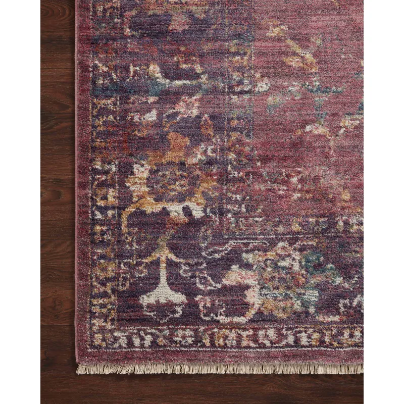 Giada Grape / Multi Rug (7' 10" X 10')