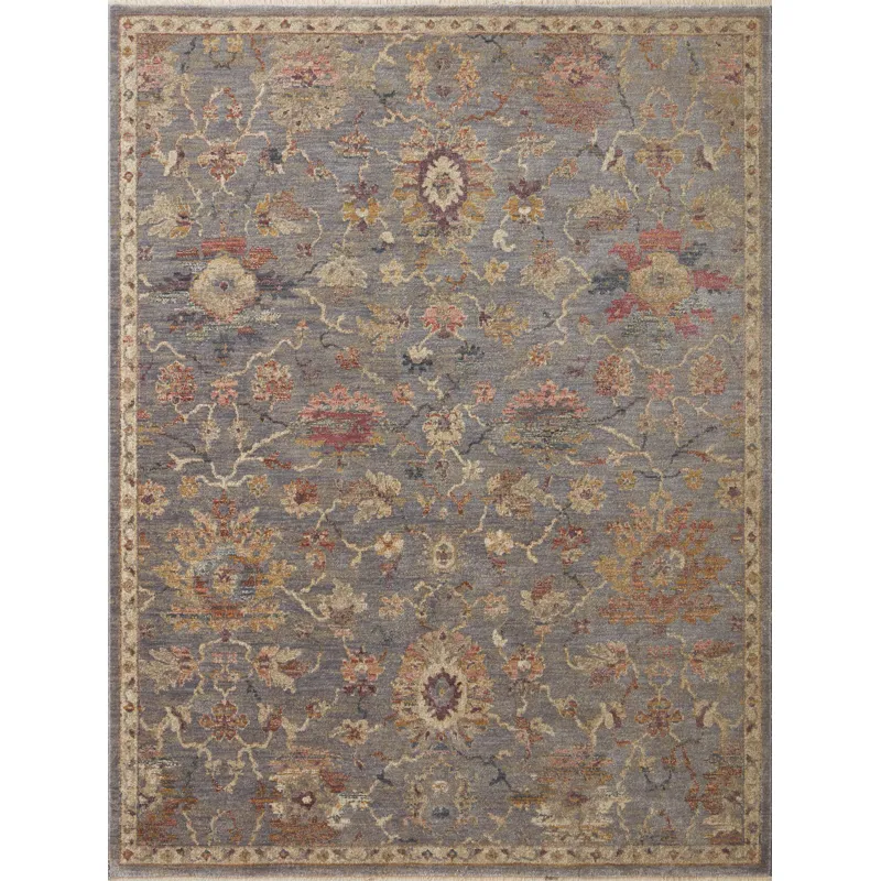 Giada Silver / Multi Rug (6' 3" X 9')