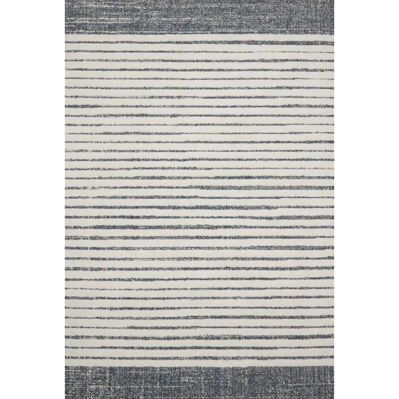 Hagen White / Ocean Rug (3' 7" X 5' 7")