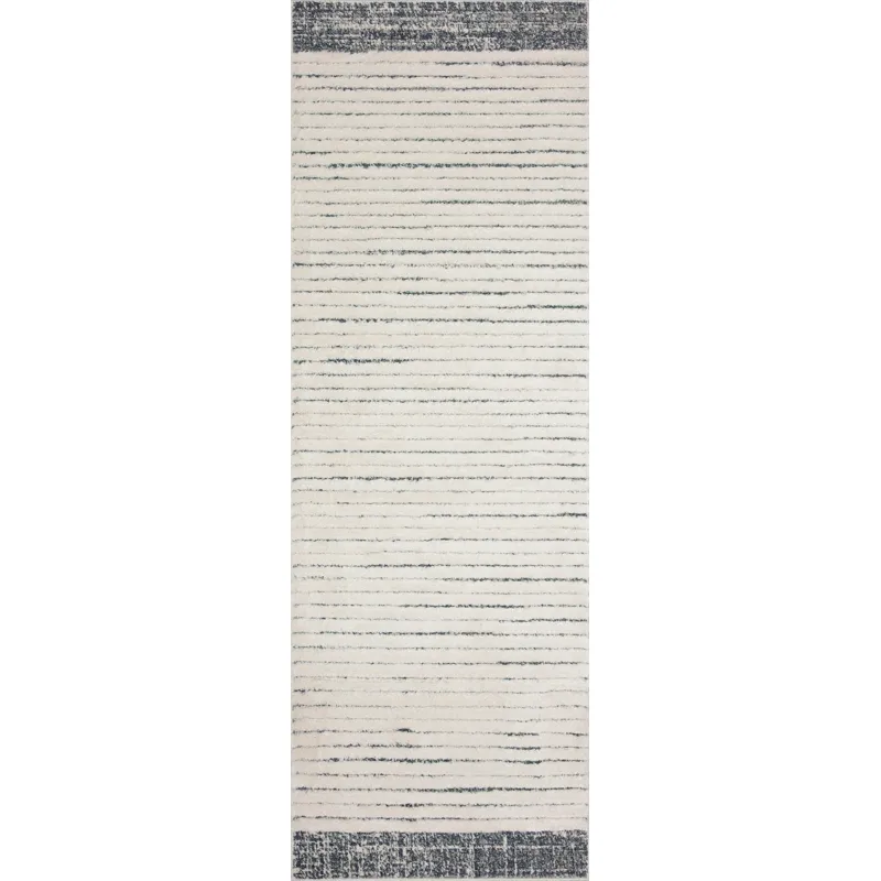 Hagen White / Ocean Rug (3' 7" X 5' 7")