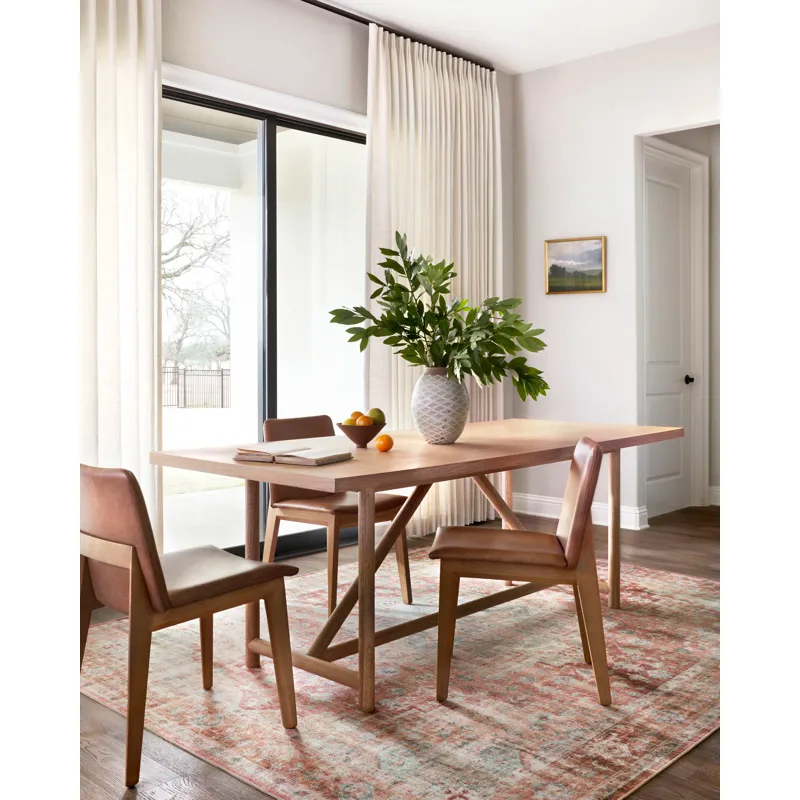 Heidi Terracotta / Aqua Rug (2' 6" X 9' 6")