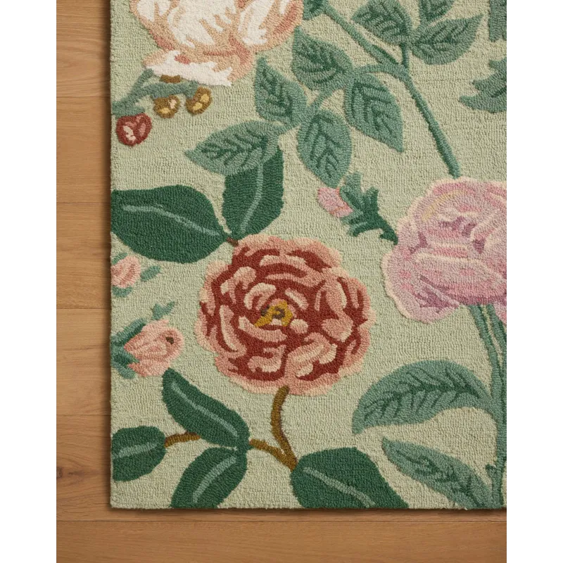 Loloi X Rifle Paper Co. Highgrove 7\'-9\" X 9\'-9\" Rug