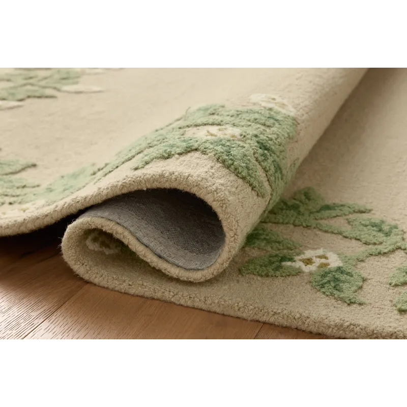 Loloi X Rifle Paper Co. Highgrove 5\'-0\" X 7\'-6\" Rug