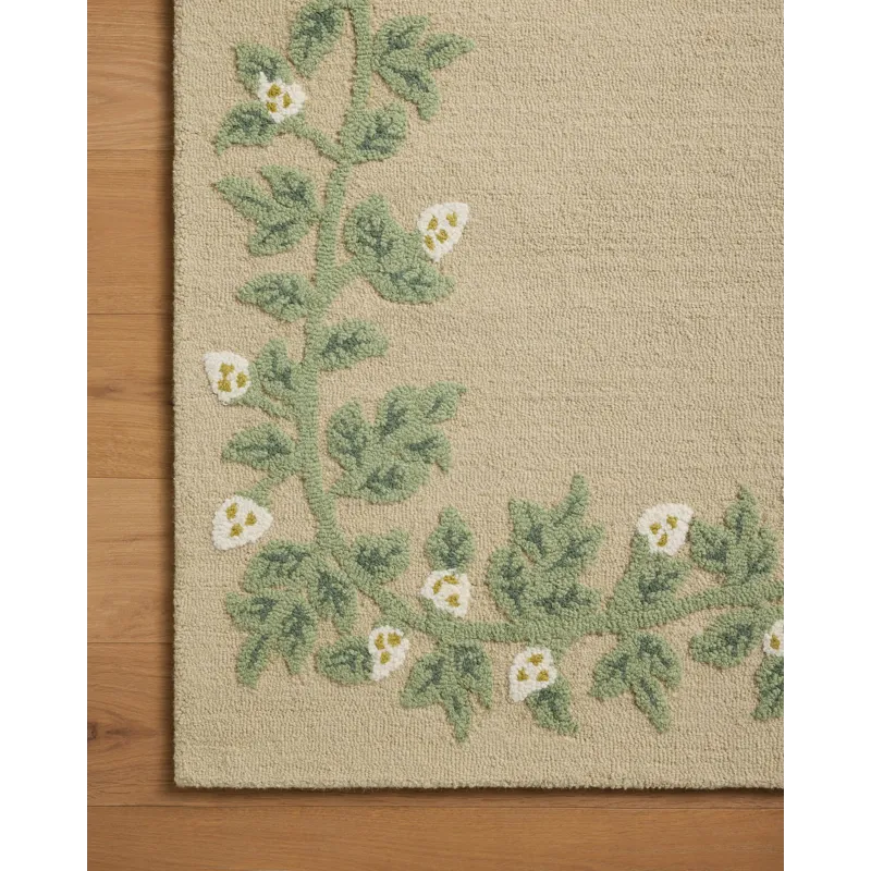 Loloi X Rifle Paper Co. Highgrove 5\'-0\" X 7\'-6\" Rug