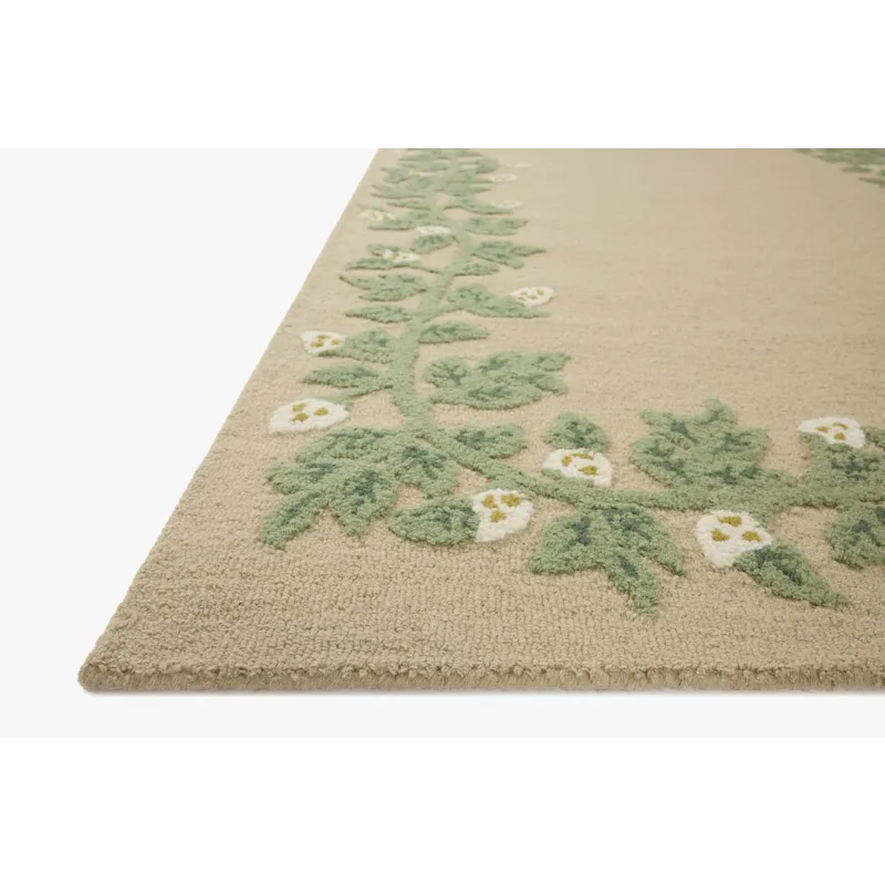Loloi X Rifle Paper Co. Highgrove 5\'-0\" X 7\'-6\" Rug