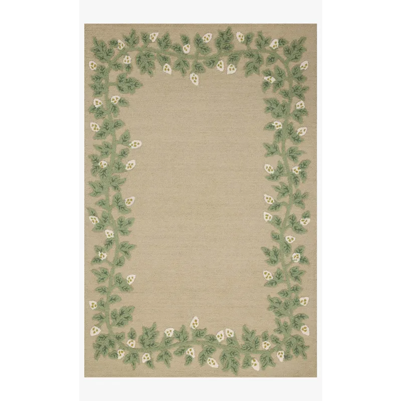 Loloi X Rifle Paper Co. Highgrove 5\'-0\" X 7\'-6\" Rug