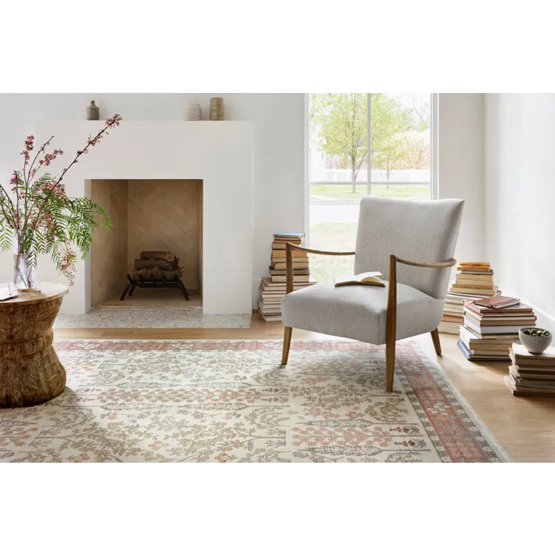 Loloi X Rifle Paper Co. Holland 3\'-7\" X 5\'-1\" Rug