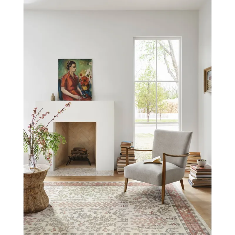 Loloi X Rifle Paper Co. Holland 3\'-7\" X 5\'-1\" Rug