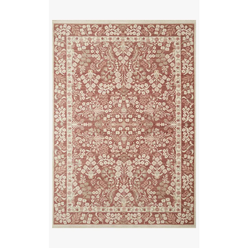 Loloi X Rifle Paper Co. Holland 7\'-10\" X 10\'-2\" Rug