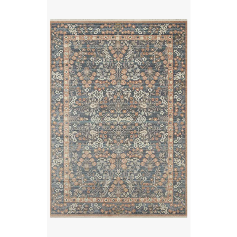 Loloi X Rifle Paper Co. Holland 2\'-3\" X 3\'-9\" Rug