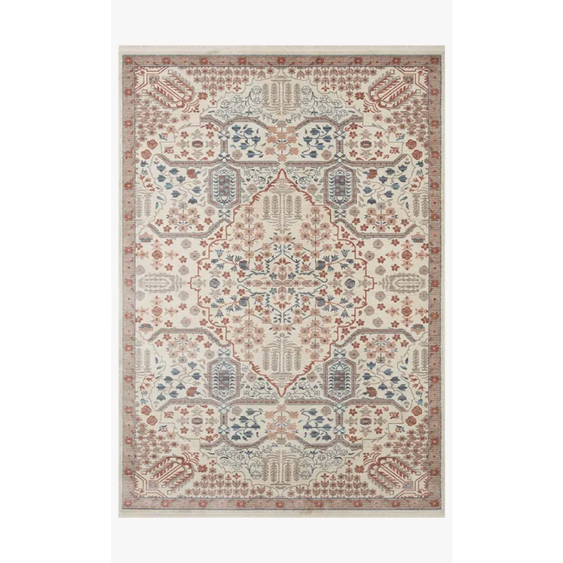 Loloi X Rifle Paper Co. Holland 7\'-10\" X 10\'-2\" Rug