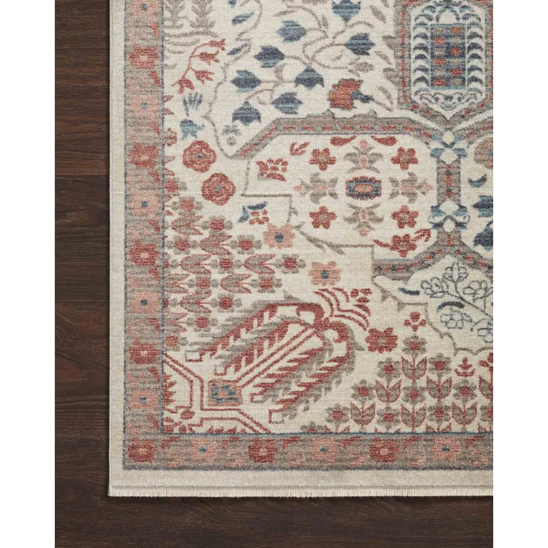 Loloi X Rifle Paper Co. Holland 7\'-10\" X 10\'-2\" Rug