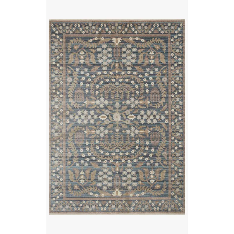 Loloi X Rifle Paper Co. Holland 2\'-3\" X 3\'-9\" Rug
