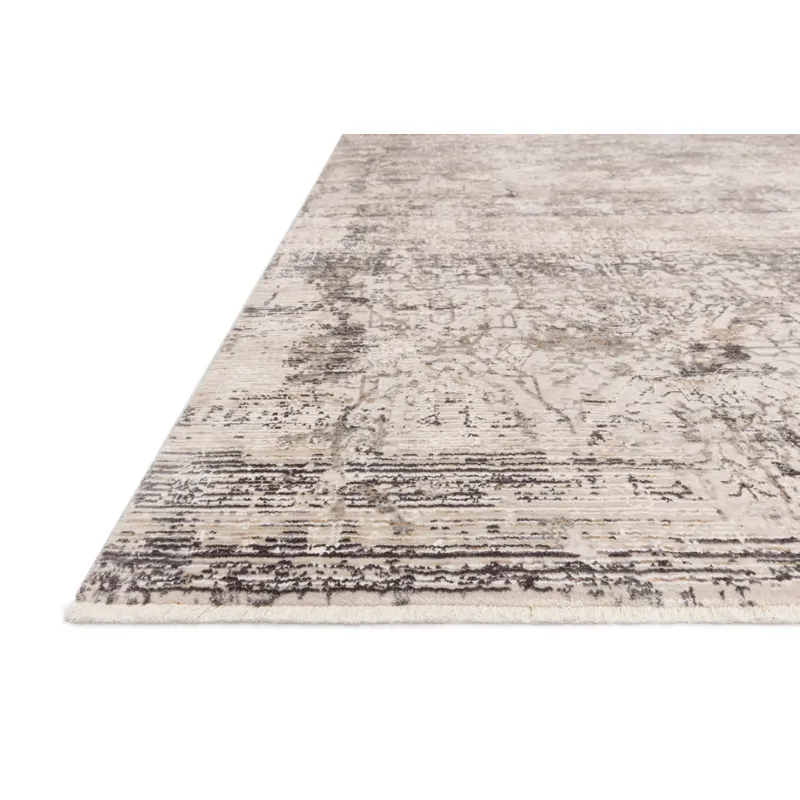 Homage Graphite / Beige Rug (2' 6" X 8' 0")