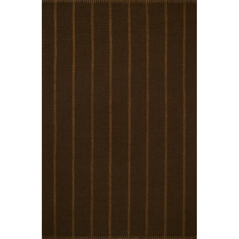 Amber Lewis x Loloi Harlan Espresso / Toffee 4\'-0\" x 6\'-0\" Rug