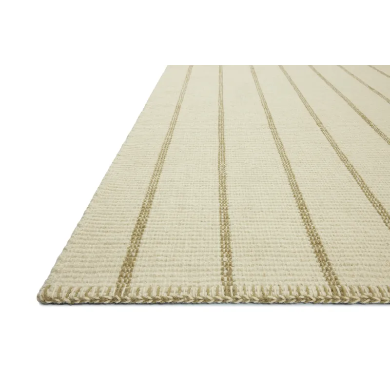 Amber Lewis x Loloi Harlan Ivory / Sage 2\'-0\" x 3\'-0\" Rug