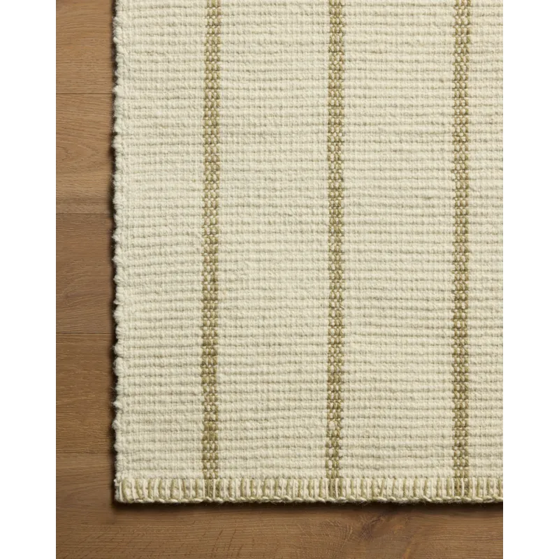 Amber Lewis x Loloi Harlan Ivory / Sage 2\'-0\" x 3\'-0\" Rug