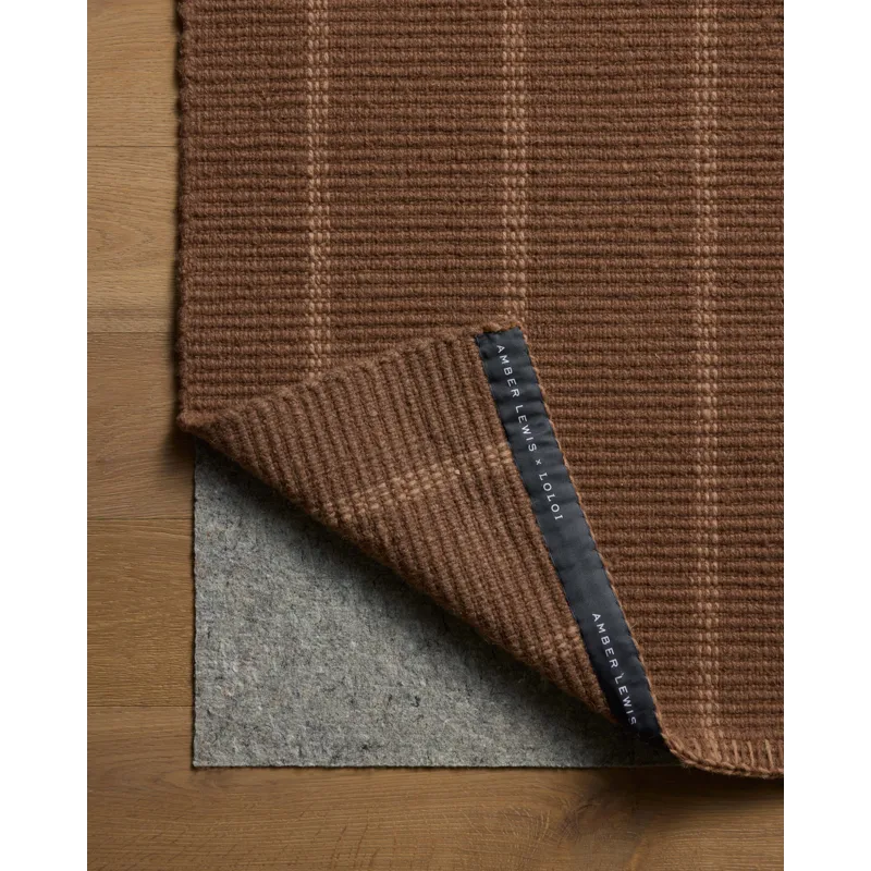 Amber Lewis x Loloi Harlan Mauve / Rose 7\'-9\" x 9\'-9\" Rug