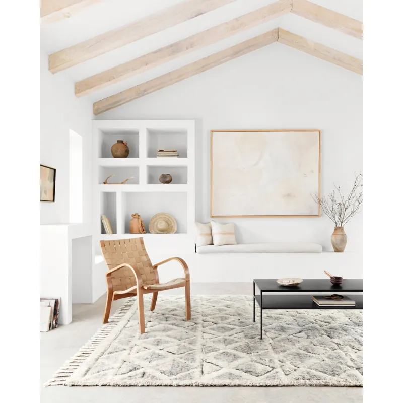Hygge Smoke / Taupe Rug (5' 6" X 8' 6")