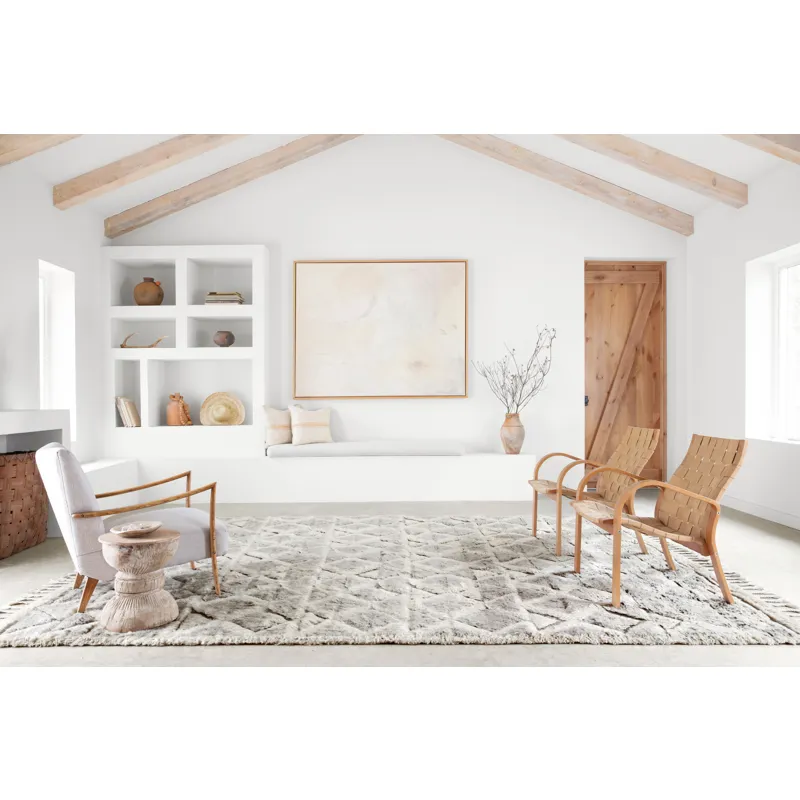 Hygge Smoke / Taupe Rug (5' 6" X 8' 6")