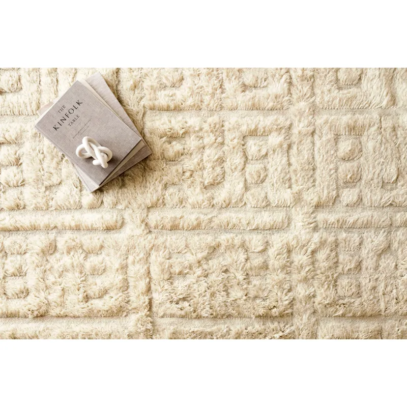 Hygge Oatmeal / Sand Rug (8' 6" X 11' 6")