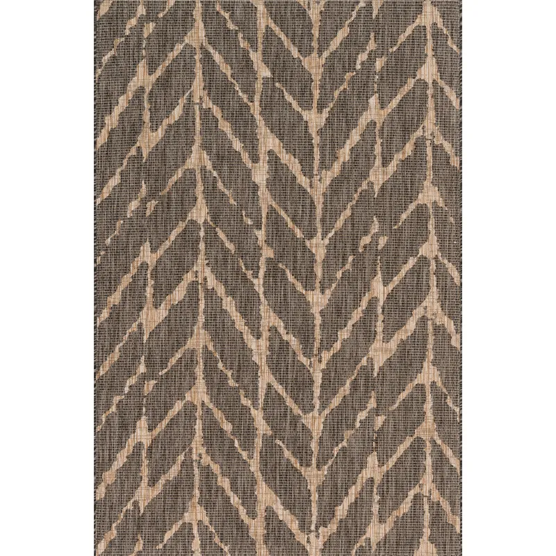 Isle Charcoal / Mocha Rug (5' 3" X 7' 7")