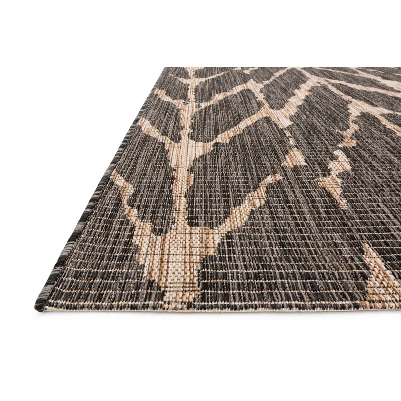 Isle Charcoal / Mocha Rug (5' 3" X 7' 7")