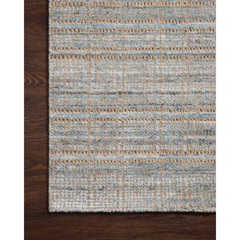 Jamie Natural / Sky Rug (4' 0" X 6' 0")