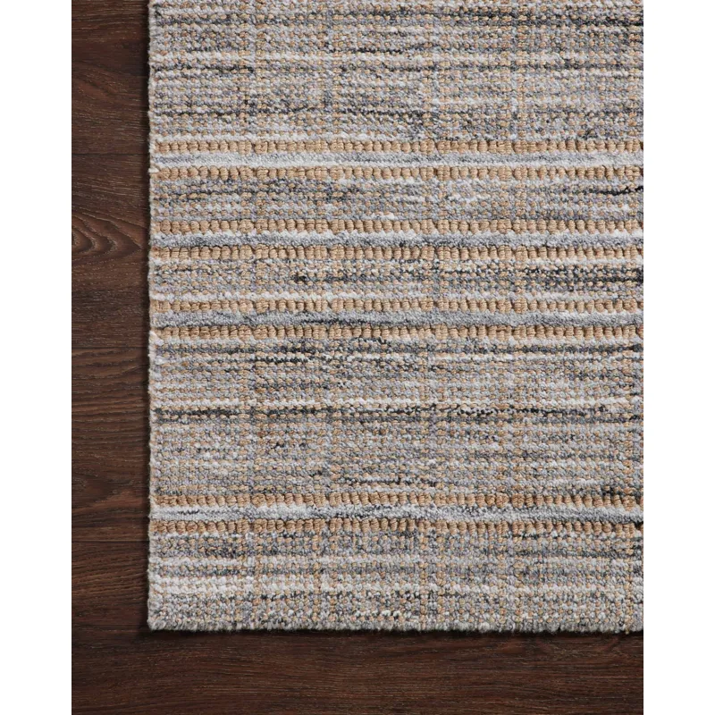 Jamie Natural / Slate Rug (4' 0" X 6' 0")