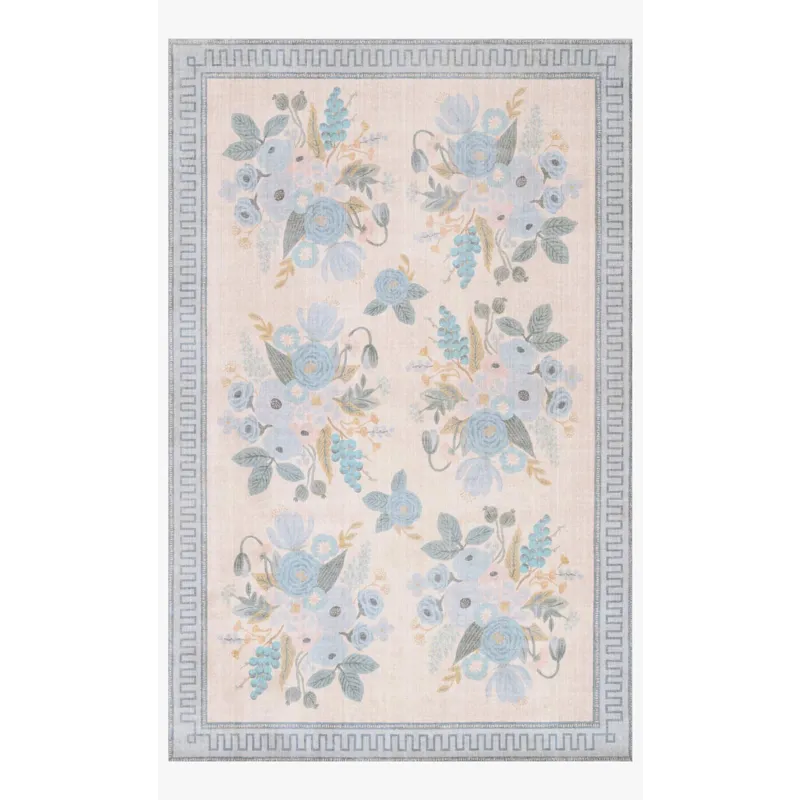 Loloi X Rifle Paper Co. Jardin 2\'-3\" X 5\'-6\" Rug