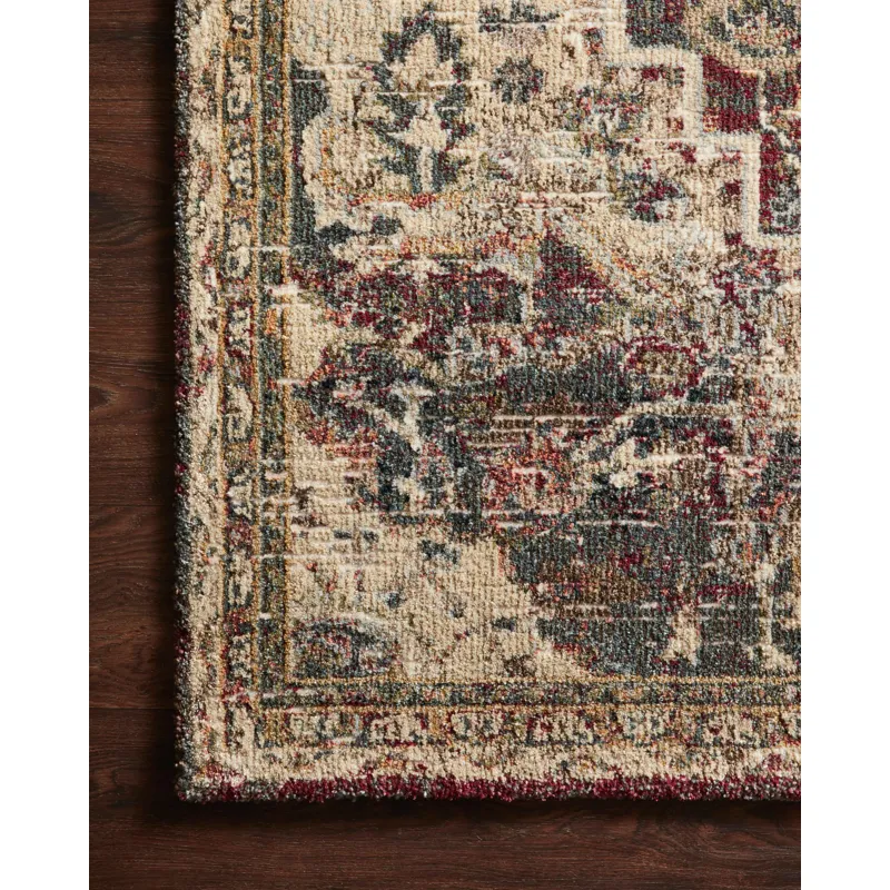 Jasmine Ocean / Multi Rug (2' 7" X 10' 10")
