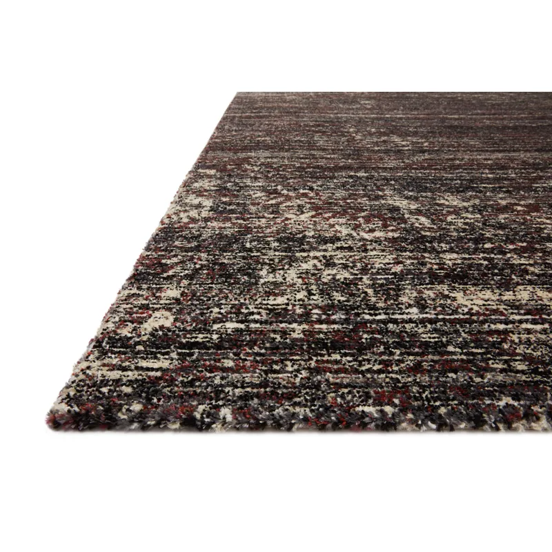 Jasmine Midnight / Bordeaux Rug (9' 6" X 13')