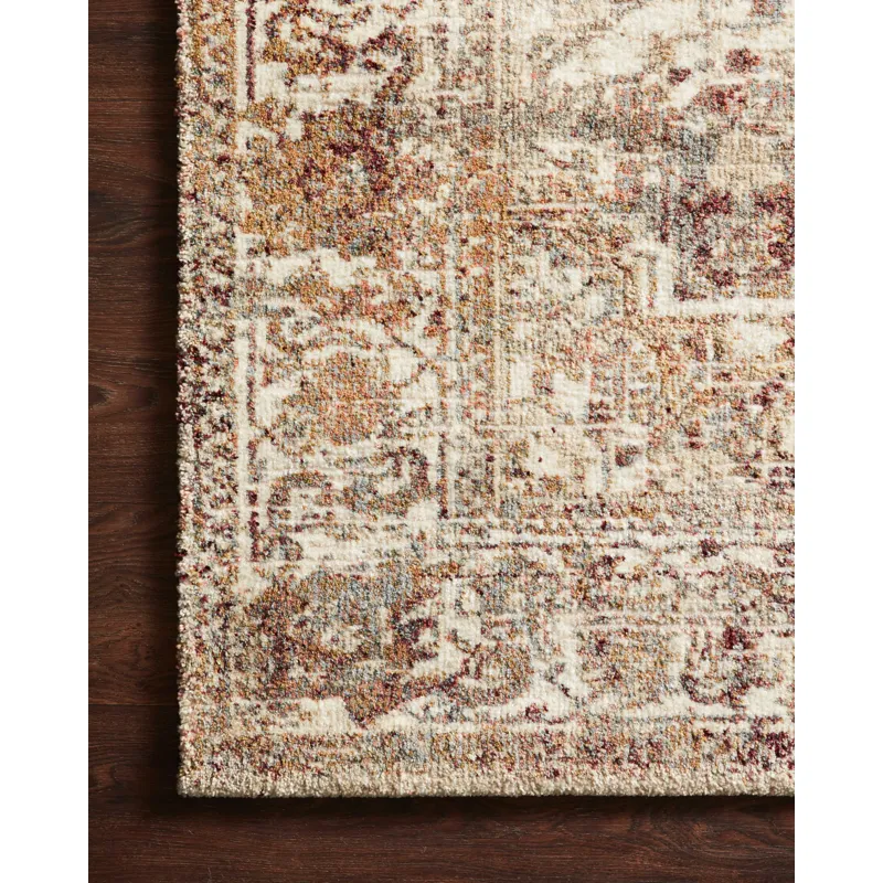 Jasmine Ivory / Multi Rug (11' 6" X 15')