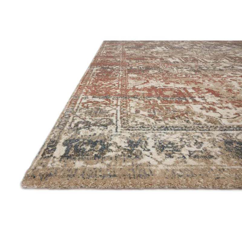 Jasmine Natural / Multi Rug (9' 6" X 13')