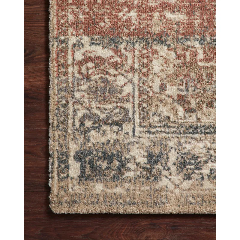 Jasmine Natural / Multi Rug (9' 6" X 13')