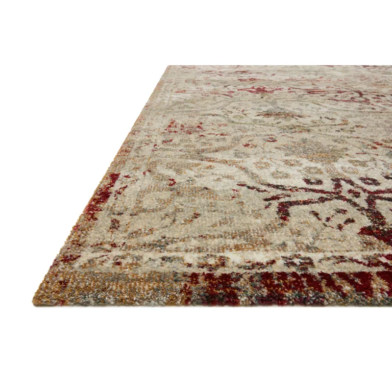 Jasmine Silver / Multi Rug (2' 7" X 10' 10")