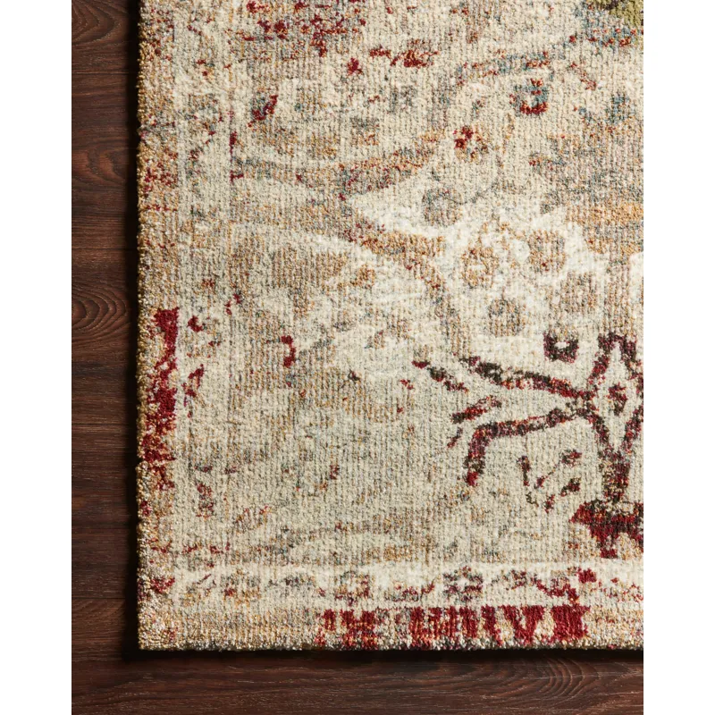 Jasmine Silver / Multi Rug (2' 7" X 10' 10")