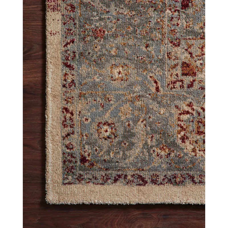 Jasmine Slate / Brick Rug (11' 6" X 15')