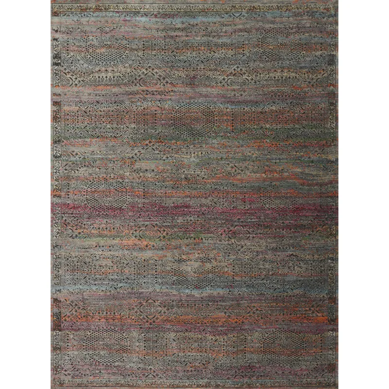 Javari Charcoal / Sunset Rug (2' 6" X 4' 0")
