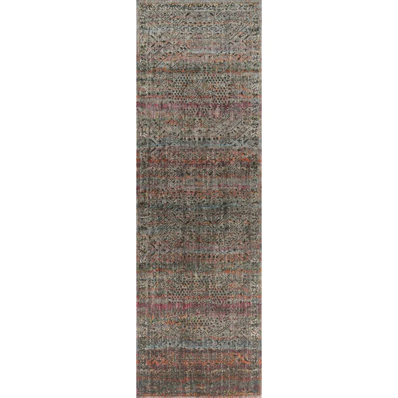 Javari Charcoal / Sunset Rug (2' 6" X 4' 0")