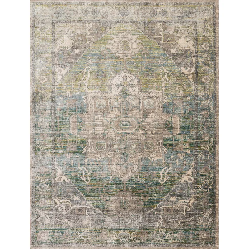 Javari Grass / Ocean Rug (2' 6" X 4' 0")