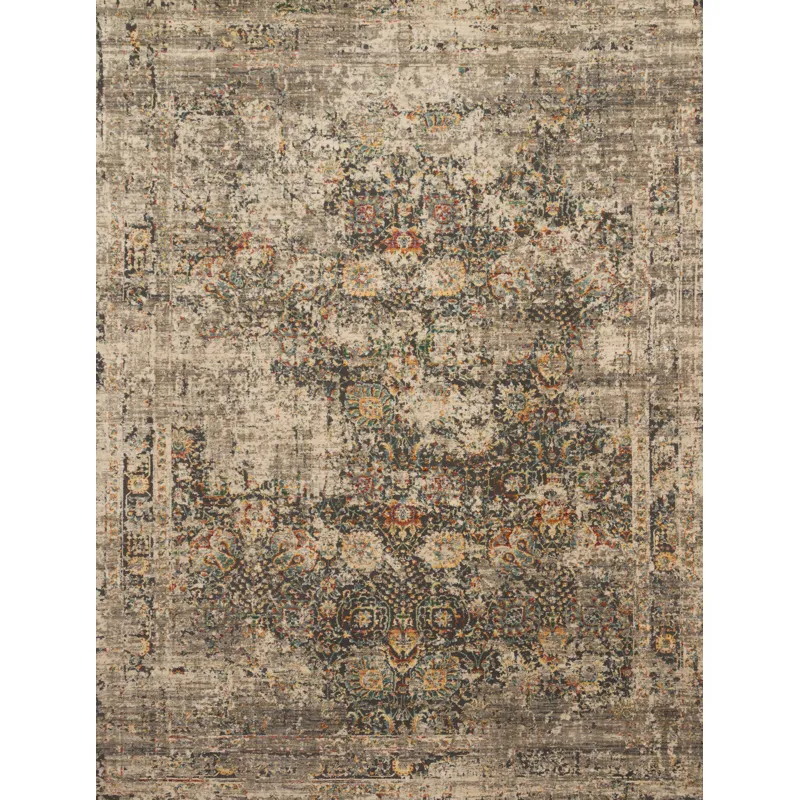 Javari Grey / Multi Rug (2' 6" X 4' 0")