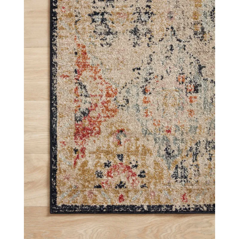 Jocelyn Khaki / Multi Rug (2' 3" X 4' 0")