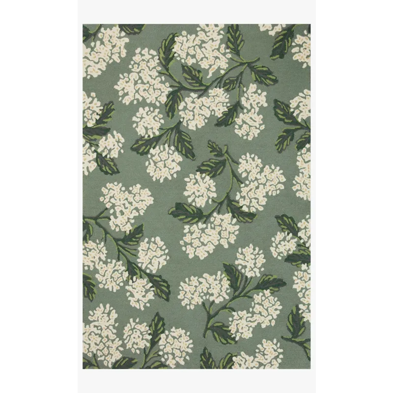 Loloi X Rifle Paper Co. Joie 3\'-6\" X 5\'-6\" Rug