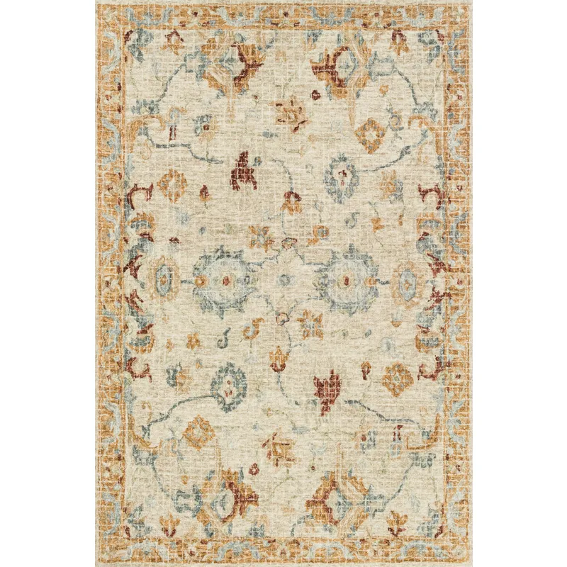Julian Ivory / Multi Rug (7' 9" X 9' 9")