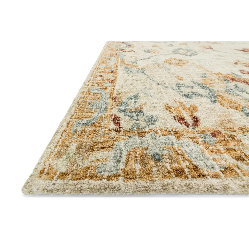 Julian Ivory / Multi Rug (7' 9" X 9' 9")