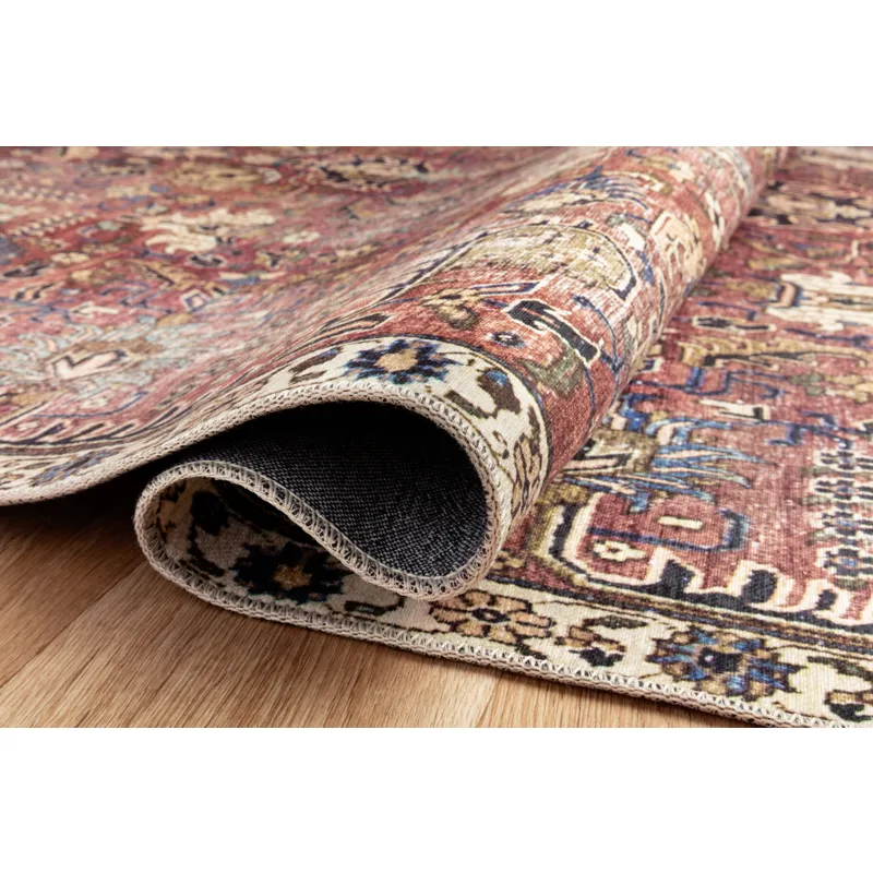 Jules Merlot / Multi Rug (2' 3" X 3' 9")