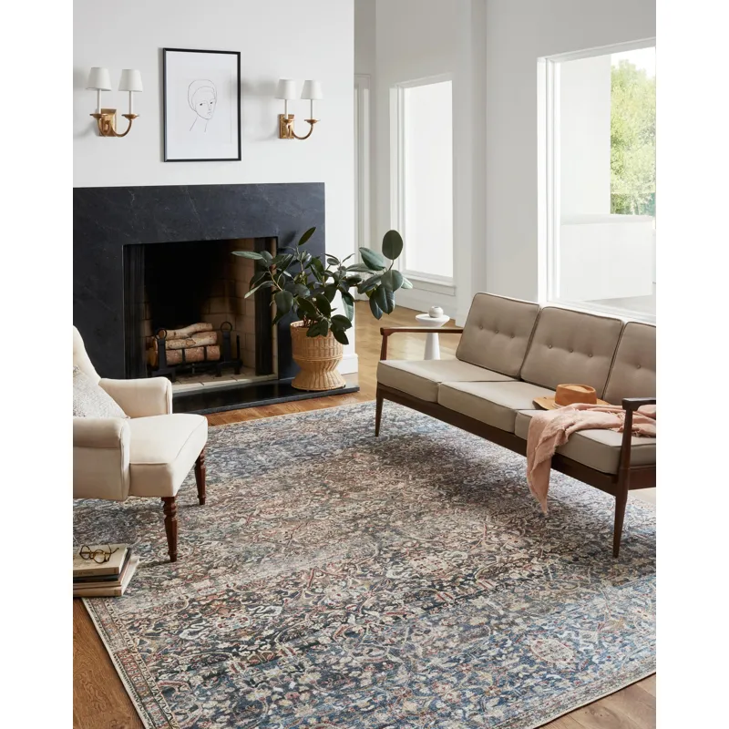 Jules Denim / Spice Rug (2' 0" X 5' 0")